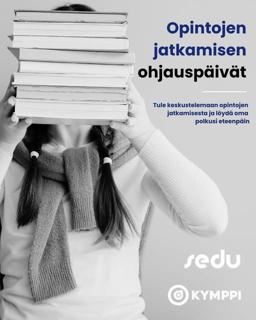 Varaa aika opintojen ohjauspäivään Alavudelle tiistaina 8.9.2026.