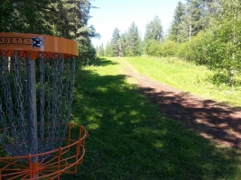 Iivarin frisbeegolfrata, frisbeegolf-kori