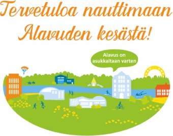 Alavuden kaupunki järjestää entisten alavutelaisten tapaamisen perjantaina 30.6.2023 klo 15.00 alkaen Kulttiksen alakerrassa.