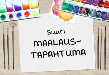 Tuurin Kyläkaupan Kauppakadulla järjestetään Suuri maalaustapahtuma maanantaina 10.7.2023 klo 10-15.