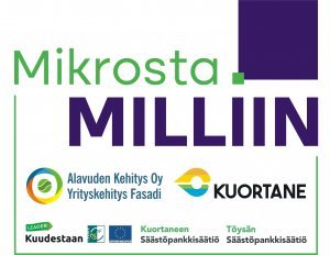Mikrosta Milliin -yrityskehityshankkeessa autetaan pienyrittäjiä Alavudella ja Kuortaneella kehittämään toimintaansa. Hanketta hallinnoi Alavuden Kehitys Oy.