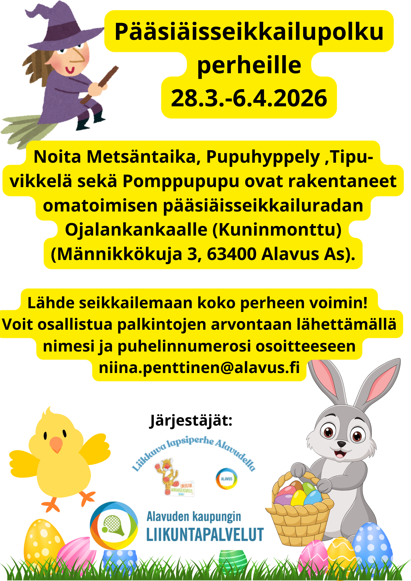 Koko perheen pääsiäisseikkailu